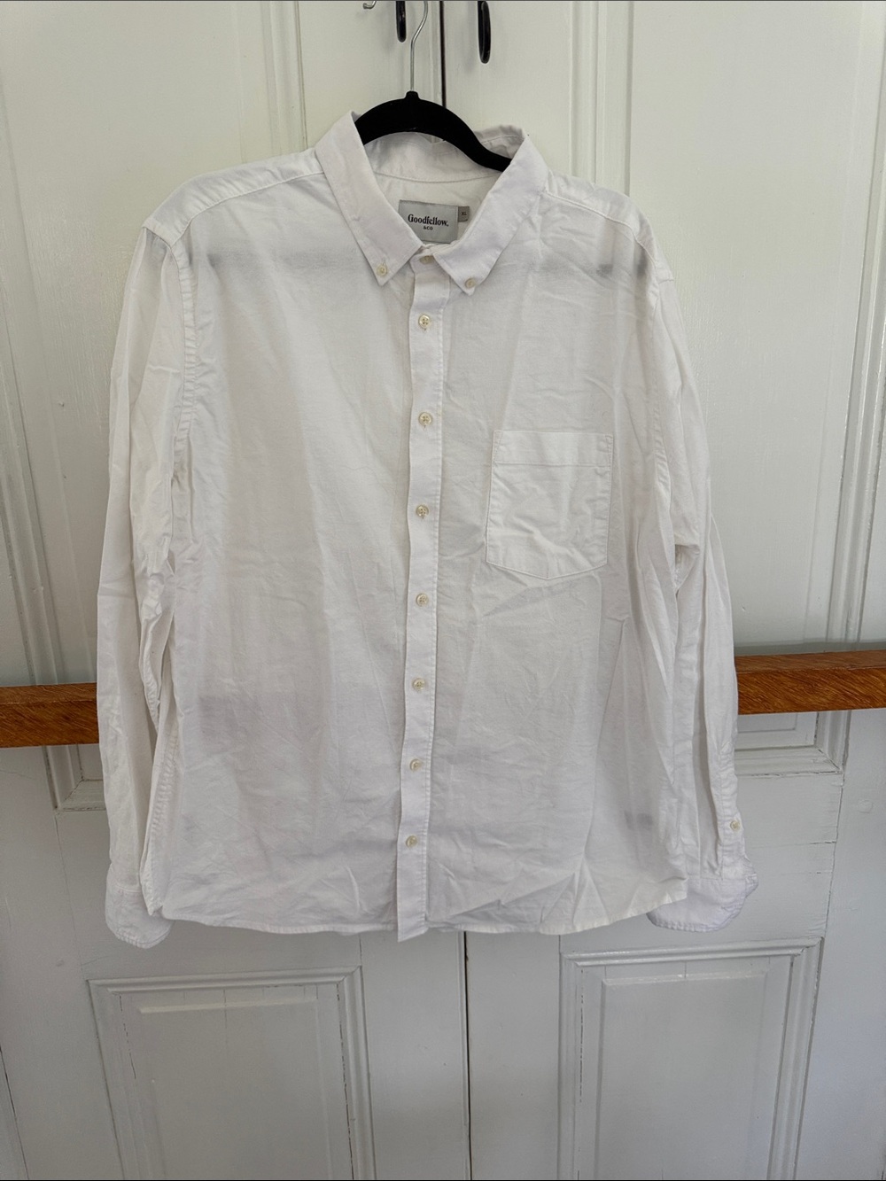 Goodfellow & Co Men's White Button-Down Oxford Shirt